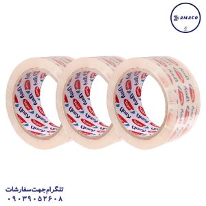 عکس چسب پهن چسب پهن 90 یارد 45 میکرون 9045 یونی تی