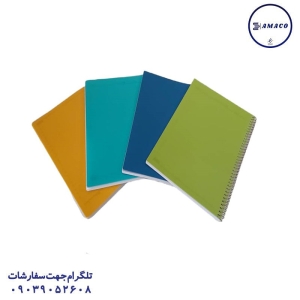 تکنو - دفتر 100 خطی کلاسیک فنری