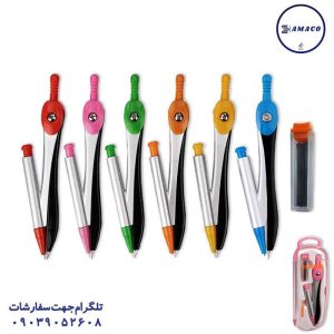عکس لوازم ریاضی پرگار اتودی 1026 کرونا