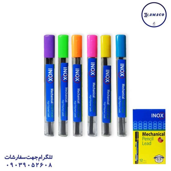 عکس نوشت افزار مغز اتود بلند اینوکس