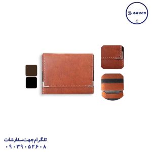 عکس محصولات P.P (طلقی) کیف مدارک چسبی لبه فلز اعلا