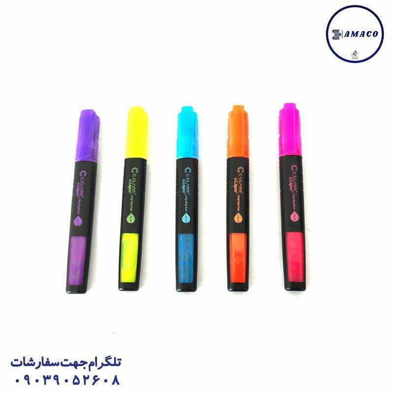 خرید ماژیک فسفری مایع قلمی 36 عددی 3130 سیکلاس عکس نوشت افزار ماژیک فسفری مایع قلمی 36 عددی 3130 سیکلاس