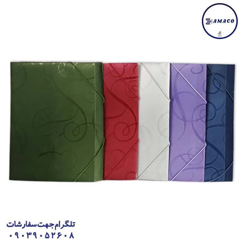 خرید کیف کشدار طلقی متالیک عکس ملزومات اداری کیف کشدار طلقی متالیک