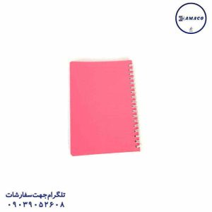 تکنو - یادداشت 1.8 طلقی رنگی بغل بازشو  50 برگ