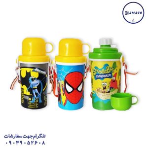 عکس لوازم مهدکودک قمقمه فنجان دار فانتزی کوچک