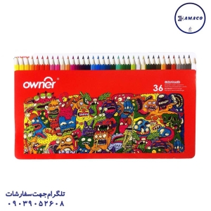 عکس بدون دسته‌بندی مداد رنگی 36 مقوا اونر