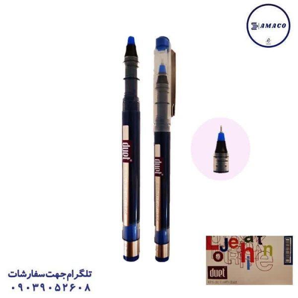 عکس نوشت افزار روان نویس چشمی دوئت