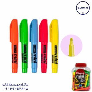 عکس ماژیک ماژیک فسفری مینی دبه ای 100عددی لاکسر