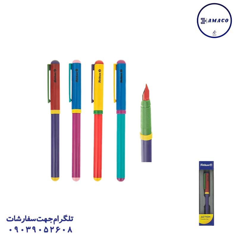 خرید خودنویس اکشن پلیکان عکس روان نویس خودنویس اکشن پلیکان