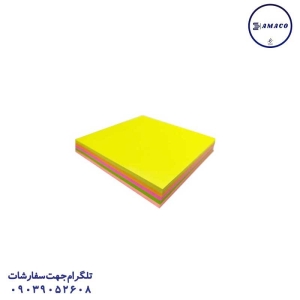 عکس کاغذ یادداشت چسب دار ( استیکر ) نوت