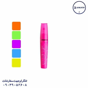 عکس نوشت افزار ماژیک فسفری قلمی جامبوحیوانات 92309(48) اسکول فنس