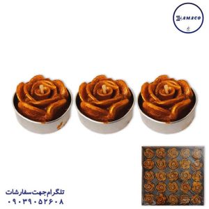 عکس لوازم جشن شمع وارمر گل 7 ساعت سوخت تولد