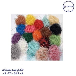 عکس لوازم جشن پوشال کاغذی رنگی تولد