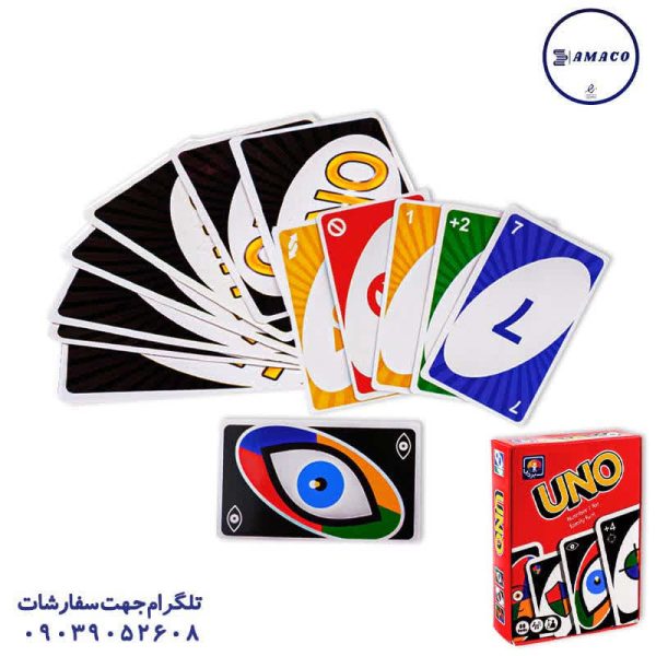 عکس بازی فکری اونو 60 کارت 4003 (ف) بردیا