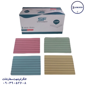 نوت 76*100خط دار معمولی
