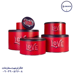 عکس ساک و جعبه جعبه کادویی فانتزی فلزی 5 تکه