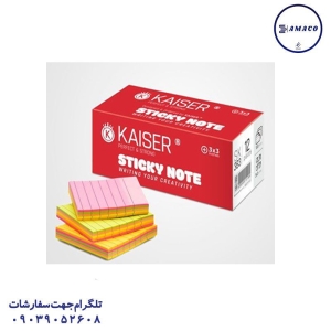 کیسر - نوت 75*75 بدون خط کد 380