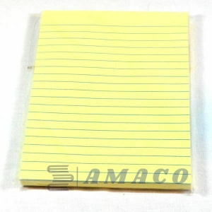 نوت A6 خط دار فسفری 101*152 (4*6)