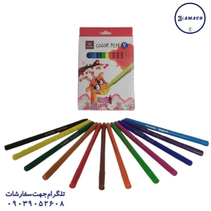 عکس بدون دسته‌بندی ماژیک 12 آبرنگی 623 وک