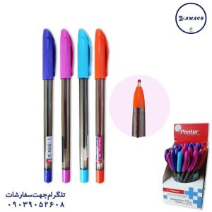 عکس نوشت افزار خودکار دکتر پنتر رنگی 50 عددی پنتر