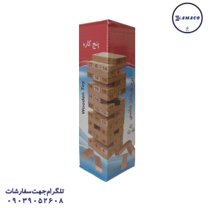 عکس بازی فکری جنگا پنج کاره شانسی