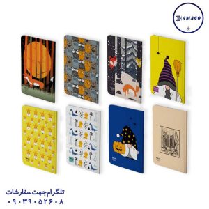 عکس دفتر ته چسب دفتر 60 خطی ته چسب کلاسیک  215 الیپون