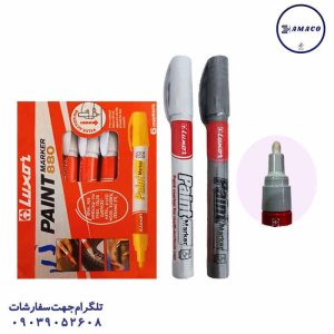 عکس نوشت افزار ماژیک سفید لاکسر