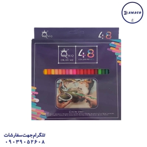 عکس بدون دسته‌بندی مداد رنگی 48 مقوا ام کیو