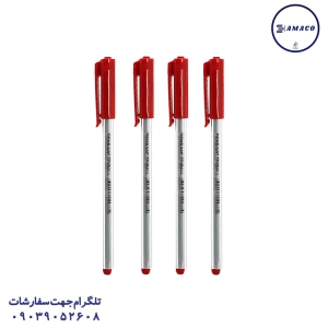 عکس نوشت افزار خودکار قرمز 1003 پنسان
