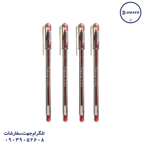 عکس نوشت افزار خودکار 0.7 قرمز 2240 پنسان