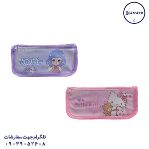 عکس جامدادی فانتزی جامدادی 2 زیپ AM 1402