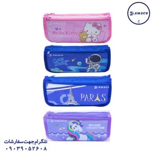 عکس جامدادی فانتزی جامدادی 3 زیپ AM 1403