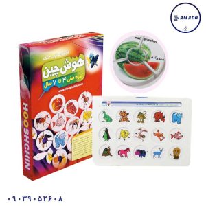 عکس بازی فکری هوش چین مجموعه 4 تکه (ف) زاغک