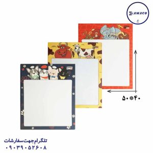 عکس تخته وایت برد / میز تحریر تخته وایت برد فانتزی اسمارت بزرگ 30001 کیدز