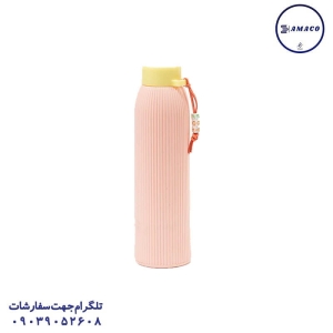 عکس ظرف غذا قمقمه لیوان قمقمه 2 جداره مهرسا