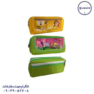 عکس جامدادی فانتزی جامدادی 2 زیپ فانتزی اطلس