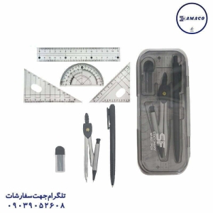 عکس لوازم ریاضی ست پرگار827 اس اف