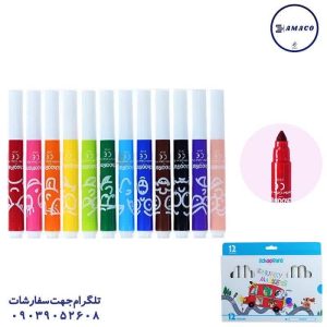 عکس ماژیک ماژیک نقاشی  12 جامبو 92410 اسکول فنس