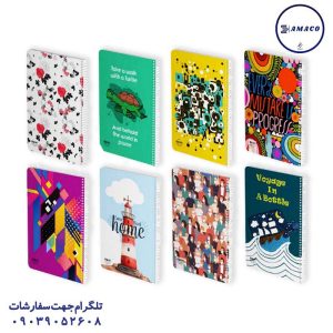 عکس دفتر فنری دفتر 100 فنری کلاسیک 237(40) الیپون