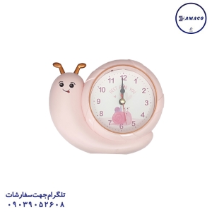 عکس ست رومیزی و کازیو ساعت رومیزی حلزون