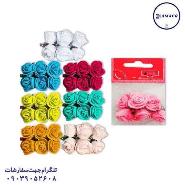 عکس لوازم کمک آموزشی شکوفه 6 عددی اسمایل