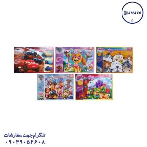 عکس بازی فکری پازل 100 قطعه 8041 # کینگ