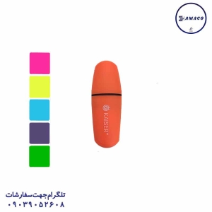 عکس نوشت افزار ماژیک فسفری 6 عددی  (820) کیسر