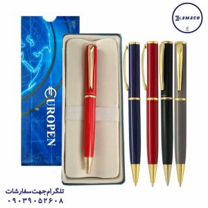 عکس نوشت افزار خودکار کلاسیک BP یوروپن