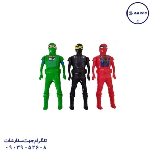 عکس اسباب بازی های پسرانه شخصیت آدمک 3 عددی سالار