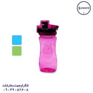 عکس ظرف غذا قمقمه لیوان قمقمه پلی کربنات 600 میل