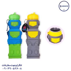 عکس ظرف غذا قمقمه لیوان قمقمه روبات 9329 اسکول فنس