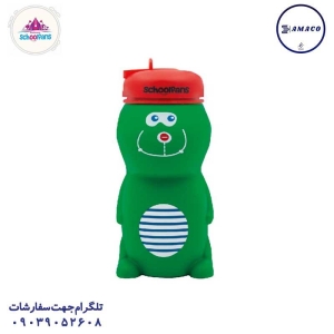 عکس ظرف غذا قمقمه لیوان قمقمه دایناسور 9335 اسکول فنس