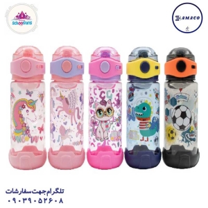 عکس ظرف غذا قمقمه لیوان قمقمه فانتزی کوچک 9348 اسکول فنس