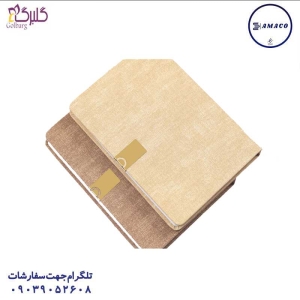 عکس سررسید و تقویم سررسید وزیری ترمو طرح کلاسیک کد 24 گلبرگ